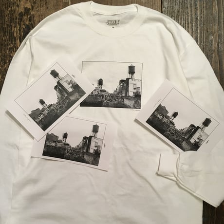 [JHAKX]   Notes Magazine x JHAKX  フォトプリ ロンTee