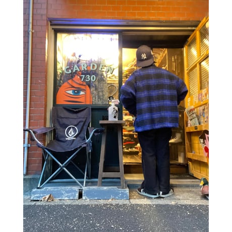 [USED] BLUE CHECK  綿入り コーチJKT