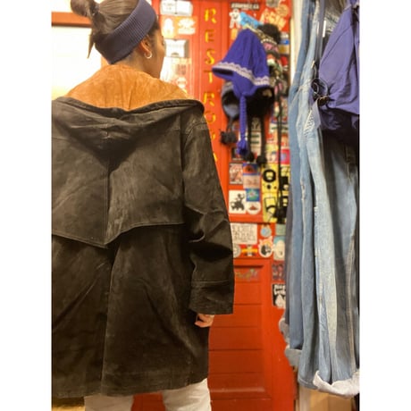[USED] スウェードLEATHER COAT