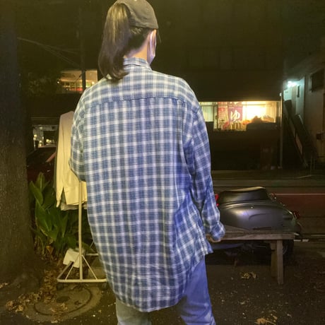 [USED] OLD GAP B.D  ネルシャツ