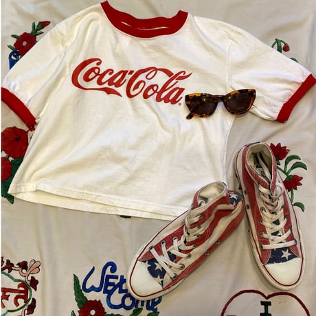 [USED]Coca-Colaリンガー Tee