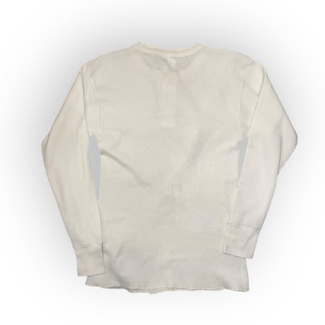 [USED] Hane's ワッフル サーマル ヘンリーネック TOPS