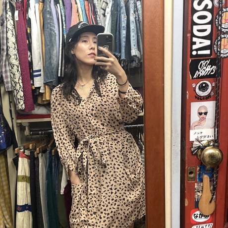 [USED]see by chloe レオパード シャツ ワンピース♡