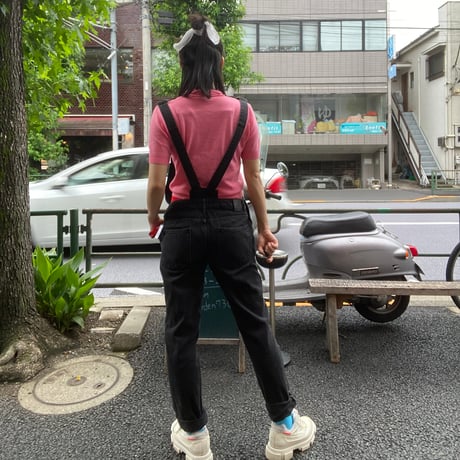 [USED]BLACK DENIM オーバーオール
