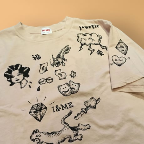 [I&ME] I&ME × jouetie NOOB TATTOO Tee