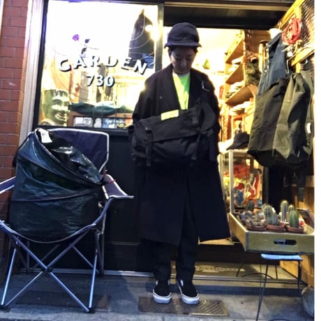 [USED] DARK NAVY ロング コート