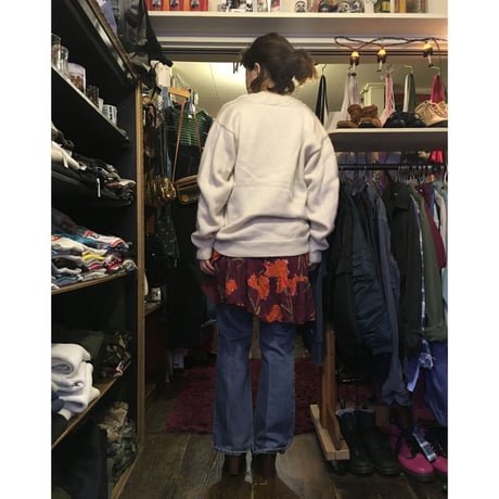 [USED] オーバーサイズ Vネックニット