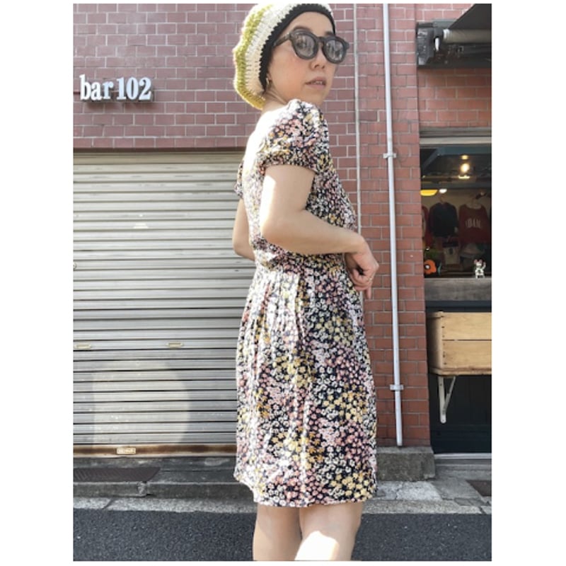 USED] オフショルダー小花柄 ワンピース💐 | garden730