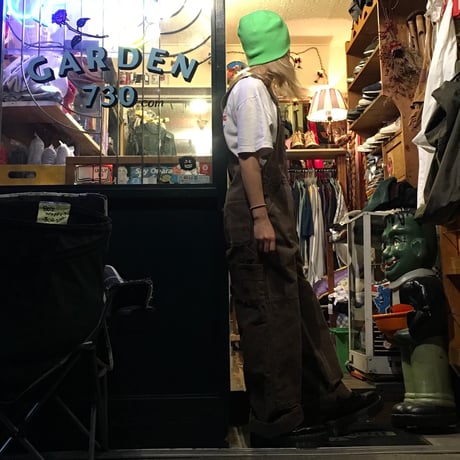 [USED] Carhartt ダック地 BROWNオーバーオール