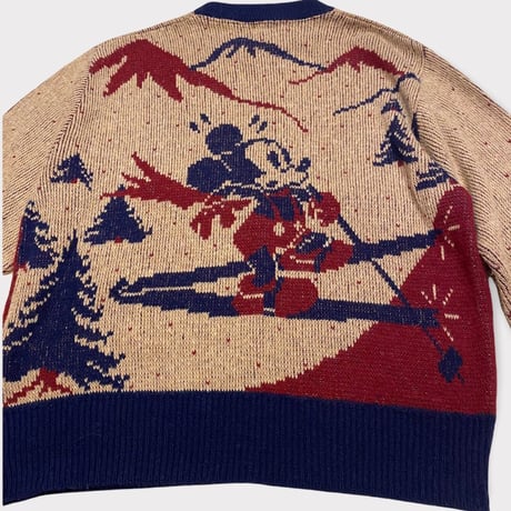 [USED] 70'S  KENNINGTON × Mickey knit 🐭