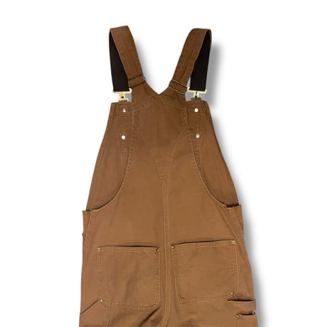 [USED] Carhartt ダック地 オーバーオール ダブルニー
