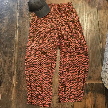 [USED]  ストレンジ柄 レーヨンPANTS