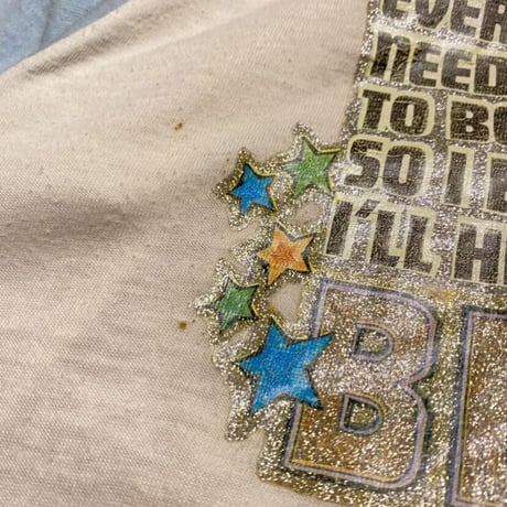[USED] vintage🍻BEER ラグランTee