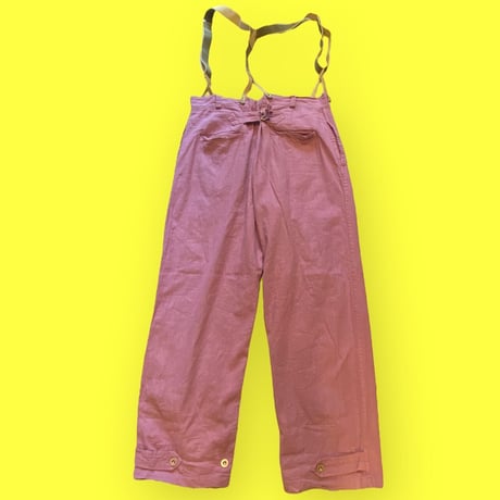 [SELECT] 40's FRENCH LINEN/COTTON PANTS（Repro）