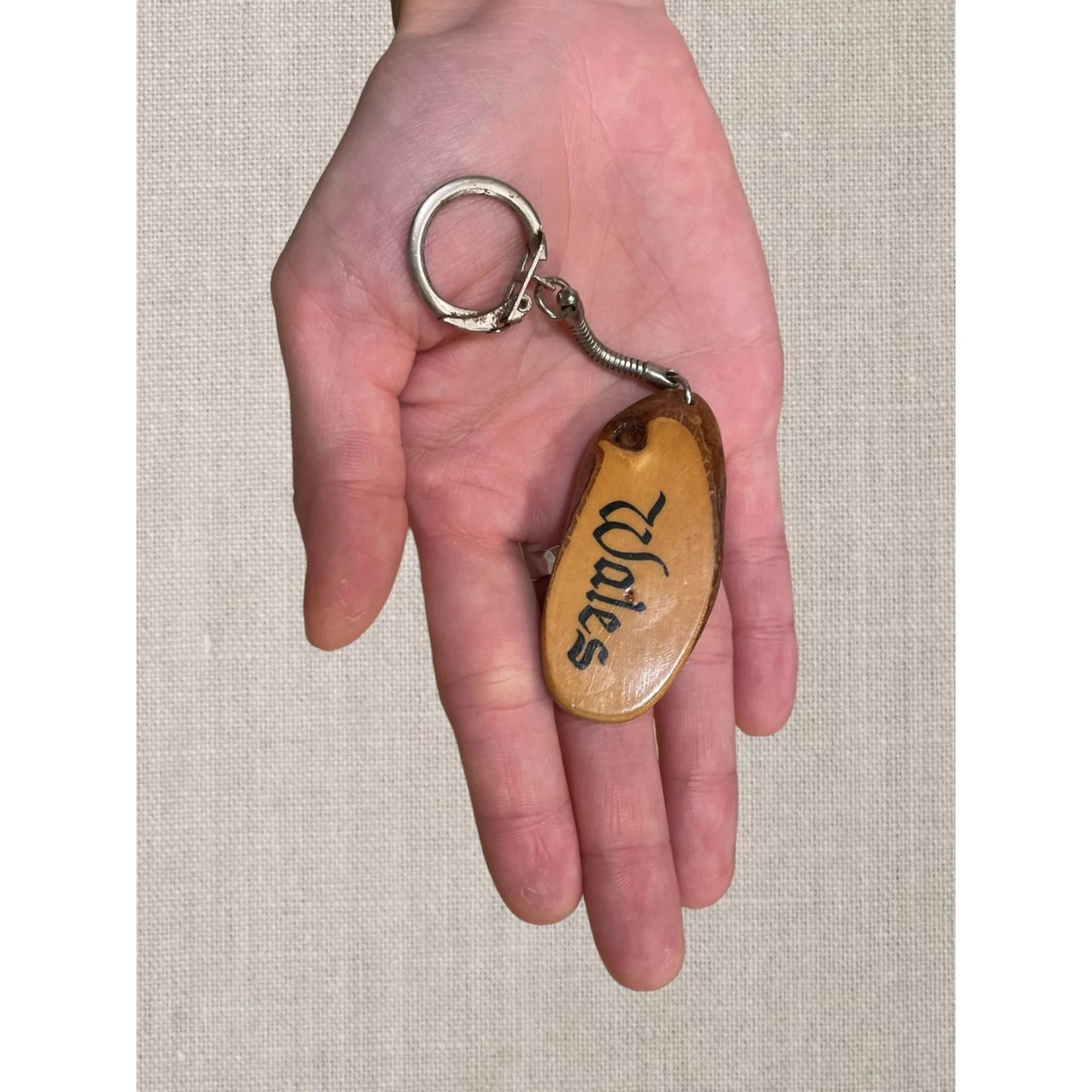 No.20大人かわෆ‪wood☺︎キーホルダー‬