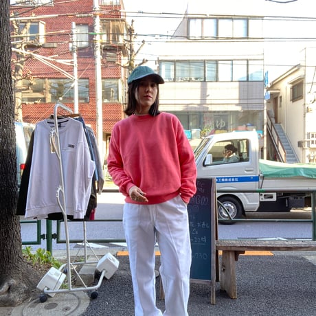 [USED]pink orange スウェット  🍊🩷