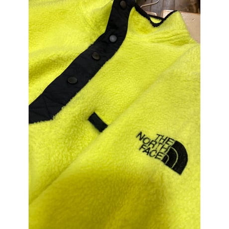 [USED] THE NORTH FACE  蛍光イエローフリース