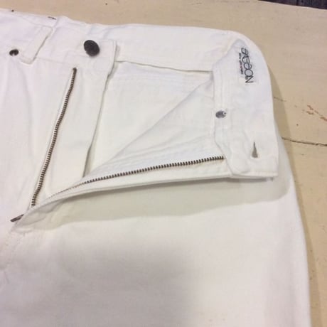 [USED] Sasson Jeansホワイトデニムパンツ