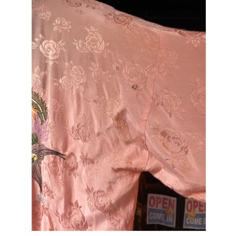 [USED] vintage CHINA ガウン ピンク