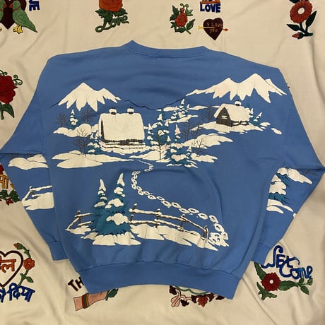 [USED] made in U.S.A. GOODプリントSWEAT ⛄️