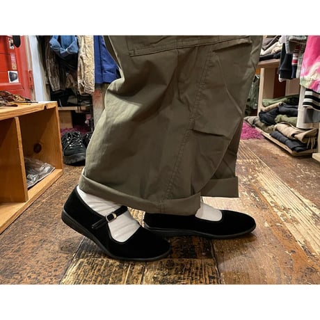 [USED]  ベロア カンフーシューズ
