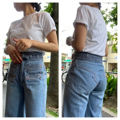 [USED] GOODデザイン♡フレアデニム