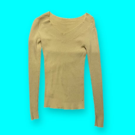 [USED]Lady’s リブトップス💛