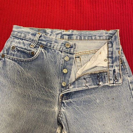 [USED] VINTAGE Levi's 701 DENIM SHORTS！