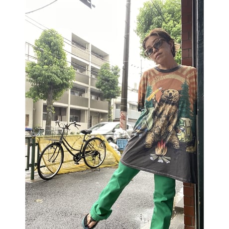 [USED]  森のくまcamp Tee 🐻🏕️
