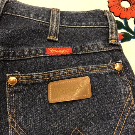 [USED] Wrangler 濃紺 テーパードデニム