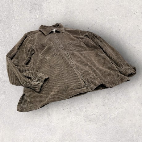 [USED] 太畝コーデュロイ ZIP シャツ JACKET