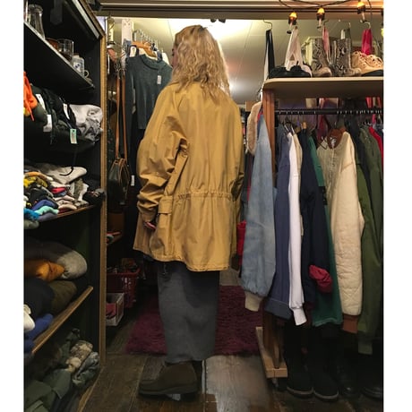 [USED] knit素材 リブワンピース