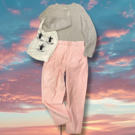 [USED]good ivory モヘア ラグラン KNIT 🥣♡