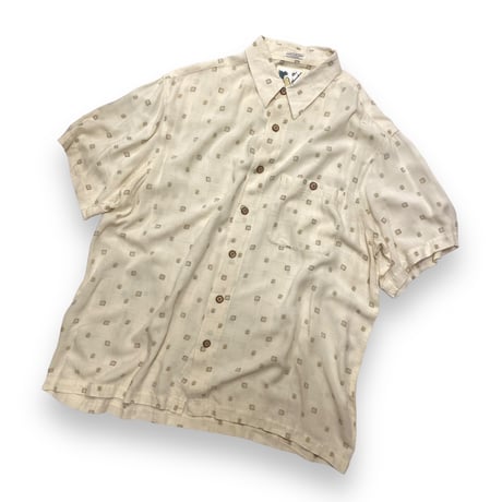 [USED] rayon S/S SHIRT