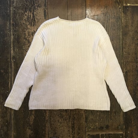 [USED] 太畝COTTONリブ KNIT