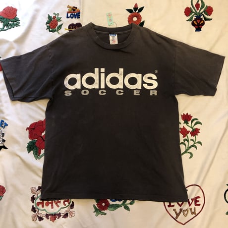 [USED] OLD 90's adidas soccer  Tee