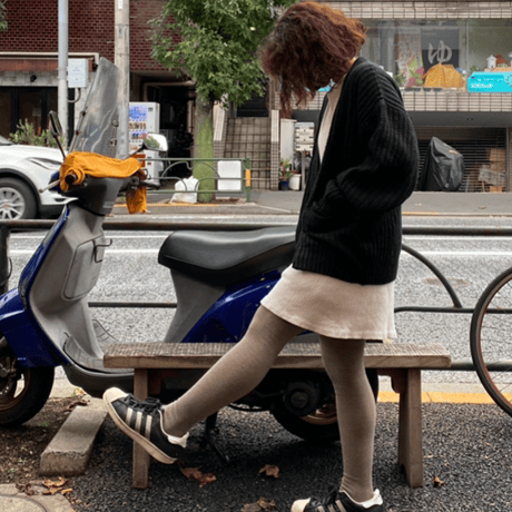 [USED] ゆるっとブラックカーディガン