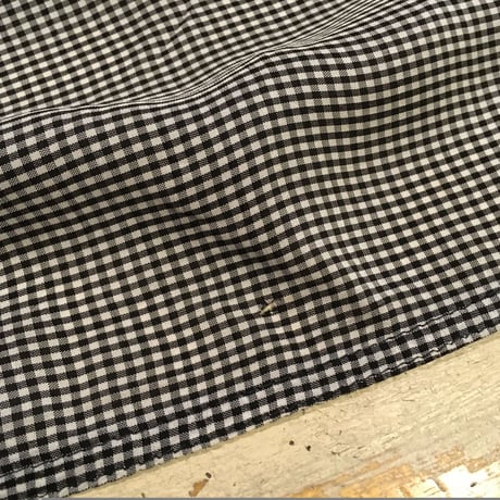 [USED] チェック柄ウェストリボンスカート