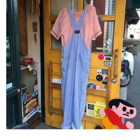 [USED] DEECEEヒッコリーオーバーオール