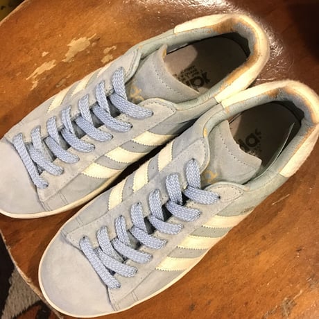 [USED] '02 adidas CUMPUS 水色 SUEDE
