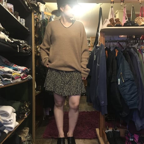 [USED] マーガレット柄ワンピ