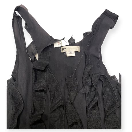 GASPARD YURKIEVICH フリフリ♡BLACK♡トップス