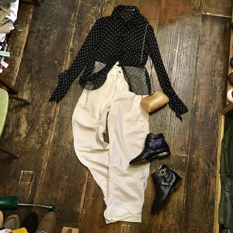[USED] Vintage WHITE Painter pants