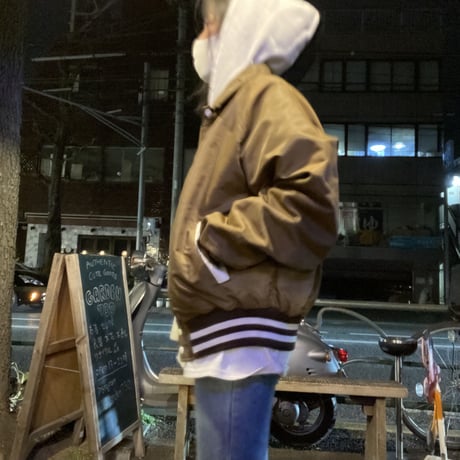 [USED] "LEHIGH" カレッジ ナイロンJACKET