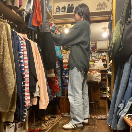 [USED] "made in ITALY" グレーニット