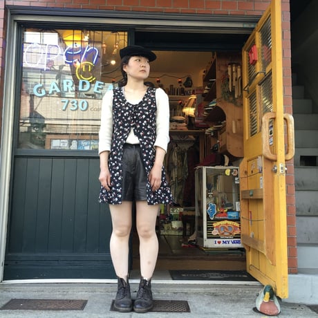 [USED] REALレザータック入りショートパンツ