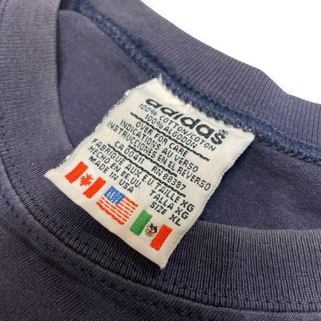 [USED] later80‘s~ 両面 adidas ノースリーブ Tee