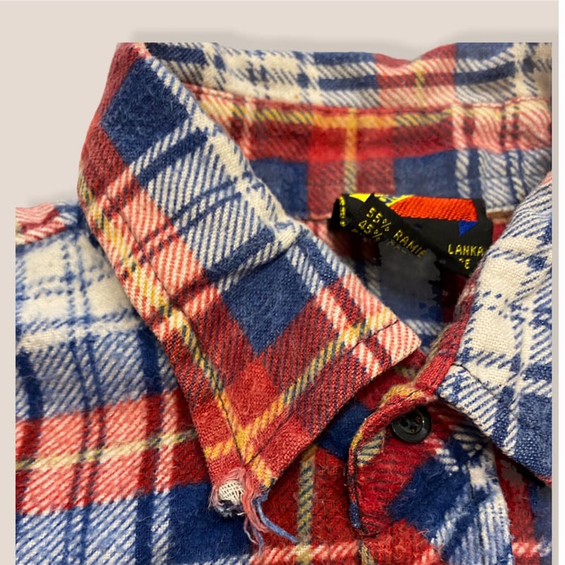 IZOD ネルシャツ JELADO ジェラードより、旧力織機で織った別注の生地で作られた