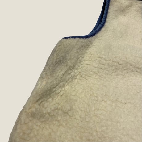 [USED] Sears "ROEBUCKS" ボアデニムVEST♡