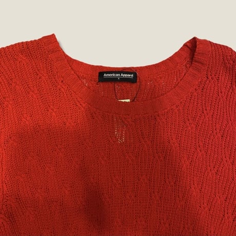 [USED]  アメアパ  REDニットワンピ
